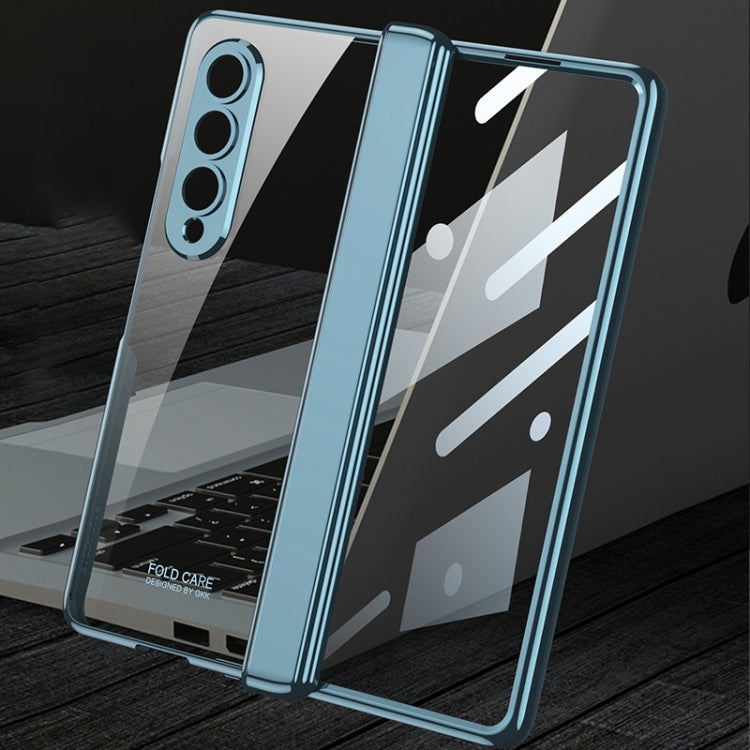 For Samsung Galaxy Z Fold4 GKK Magnetic Hinged Phantom Folding Phone Case(Green)