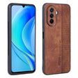 For Huawei Enjoy 50 / nova Y70 AZNS 3D Embossed Skin Feel Phone Case(Brown) - Huawei Cases by AZNS | Online Shopping South Africa | PMC TechLife | Buy Now Pay Later Mobicred
