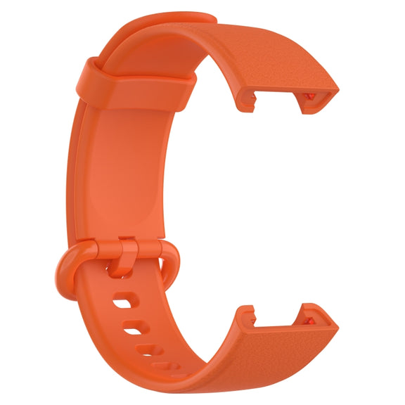 For Xiaomi MI Watch Lite / Redmi Watch Litchi Texture Leather Watch Band(Orange)