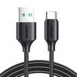 JOYROOM S-UC027A9 3A USB to USB-C/Type-C Fast Charging Data Cable, Length: 2m(Black) - free shipping - PMC TechLife - Order now!