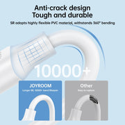 JOYROOM S-UC027A9 3A USB to USB-C/Type-C Fast Charging Data Cable, Length: 2m(Black)