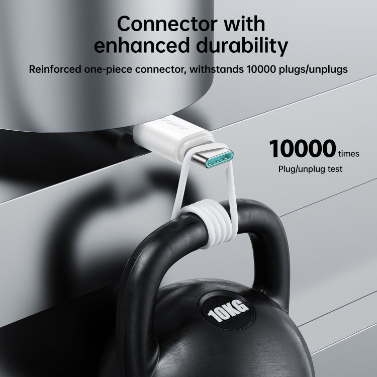 JOYROOM S-UC027A9 3A USB to USB-C/Type-C Fast Charging Data Cable, Length: 2m(Black)