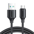 JOYROOM S-UM018A9 2.4A USB to Micro USB Fast Charging Data Cable, Length:1m(Black) - free shipping - PMC TechLife - Order now!