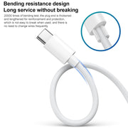 For Huawei MateBook Laptop Fast Charging Cable 65W Dual Type-C Interface Charging Data Cable Length:1m