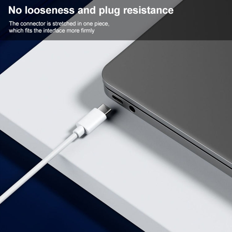 For Huawei MateBook Laptop Fast Charging Cable 65W Dual Type-C Interface Charging Data Cable Length:1m