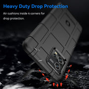 For Motorola Moto G72 Full Coverage Shockproof TPU Phone Case(Black)