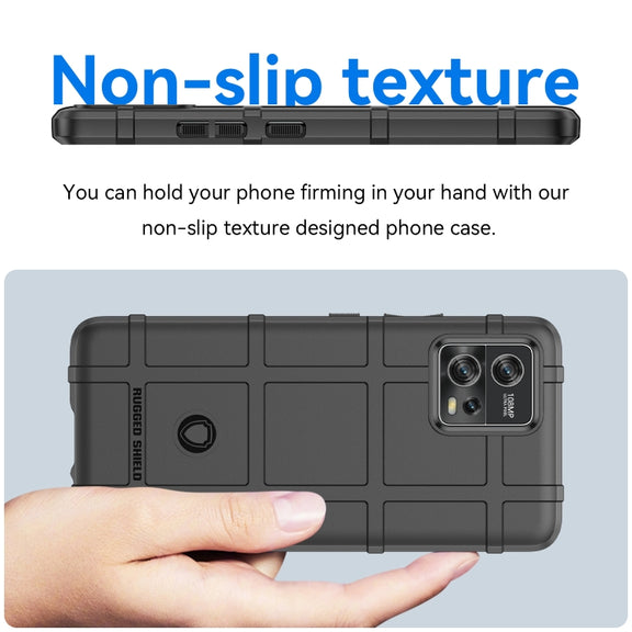 For Motorola Moto G72 Full Coverage Shockproof TPU Phone Case(Black)