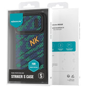 For iPhone 14 NILLKIN 3D Lens Sliding Camera Phone Case
