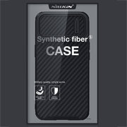 For iPhone 14 NILLKIN Synthetic Fiber Camshield Magnetic Phone Case(Black)