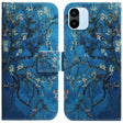 For Xiaomi Redmi A1 Coloured Drawing Horizontal Flip Leather Phone Case(Apricot Flower) - free shipping - PMC TechLife - Order now!