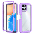For Honor X8 4G Starry Sky Solid Color Shockproof TPU Clear PC Phone Case(Purple) - free shipping - PMC TechLife - Order now!