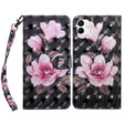 For Samsung Galaxy A04 3D Painted Leather Phone Case(Pink Flower) - free shipping - PMC TechLife - Order now!
