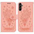 For Samsung Galaxy A14 5G Butterfly Rose Embossed Leather Phone Case(Pink) - free shipping - PMC TechLife - Order now!