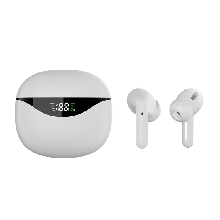 HAMTOD CS121 Stereo TWS Wireless Bluetooth Earphone(White)