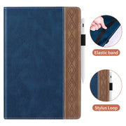 For Xiaomi Redmi Pad 10.61 Splicing Series Tablet PC Leather Case(Royal Blue)