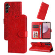 For Samsung Galaxy A14 5G Embossed Sunflower Leather Phone Case(Red) - free shipping - PMC TechLife - Order now!