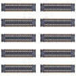 For Xiaomi Mi A2 (Mi 6X) / Mi 8 Lite 10pcs LCD Display FPC Connector On Motherboard - Others by PMC TechLife | Online Shopping South Africa | PMC TechLife