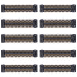 For Xiaomi Redmi 5 Plus / Mi Note 3 10pcs LCD Display FPC Connector On Motherboard - Others by PMC TechLife | Online Shopping South Africa | PMC TechLife