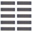 For Xiaomi Redmi 7 10pcs LCD Display FPC Connector On Motherboard - Others by PMC TechLife | Online Shopping South Africa | PMC TechLife