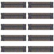10pcs LCD Display FPC Connector On Motherboard For Xiaomi Mi 11 Lite 4G / Mi 11 Lite 5G / Mi 11 Lite 5G NE