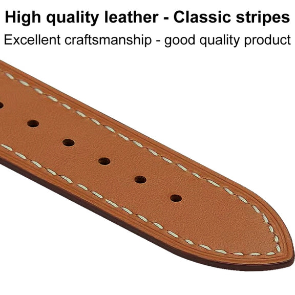 For Apple Watch Series 8 45mm imak PG1 Series Leather Watch Band(Black)