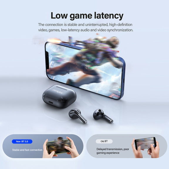 Lenovo LP40 TWS Wireless Bluetooth 5.1 Noise Reduction Earphone(White)