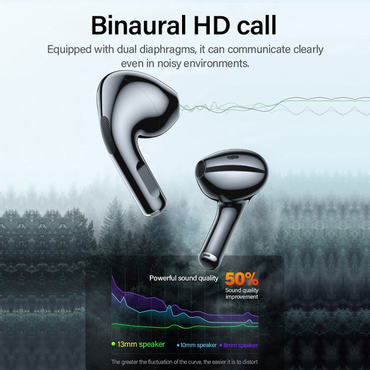 Lenovo LP40 TWS Wireless Bluetooth 5.1 Noise Reduction Earphone(Black)
