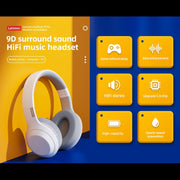 Lenovo TH10 Wireless Bluetooth Gaming Bass Music Sports Noise-cancelling Headphone(Black)