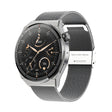 Ochstin 5HK46P 1.36 inch Round Screen Steel Strap Smart Watch with Bluetooth Call Function(Silver)