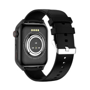 Ochstin 5HK28 1.78 inch Square Screen Silicone Strap Smart Watch Supports Bluetooth Call Function/Blood Oxygen Monitoring(Black)