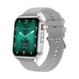 Ochstin 5HK28 1.78 inch Square Screen Silicone Strap Smart Watch Supports Bluetooth Call Function/Blood Oxygen Monitoring(Grey)
