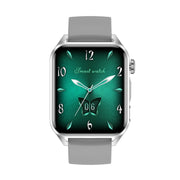 Ochstin 5HK28 1.78 inch Square Screen Silicone Strap Smart Watch Supports Bluetooth Call Function/Blood Oxygen Monitoring(Grey)