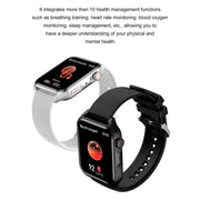 Ochstin 5HK28 1.78 inch Square Screen Silicone Strap Smart Watch Supports Bluetooth Call Function/Blood Oxygen Monitoring(Grey)