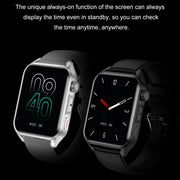 Ochstin 5HK28 1.78 inch Square Screen Silicone Strap Smart Watch Supports Bluetooth Call Function/Blood Oxygen Monitoring(Grey)