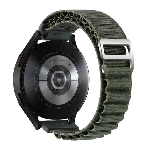 22mm Universal Nylon Loop Watch Band(Green)