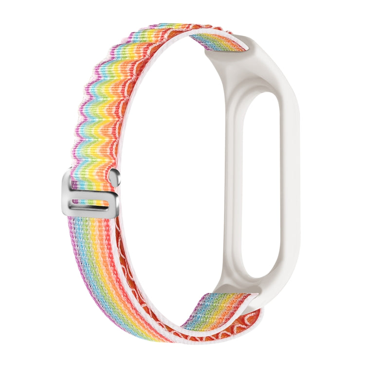 For Xiaomi Mi Band 3 / 4 / 5 / 6 / 7 Nylon Loop Watch Band(Seven Colors)