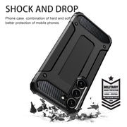 For Samsung Galaxy S23+ 5G Magic Armor TPU Hard PC Phone Case(Black)