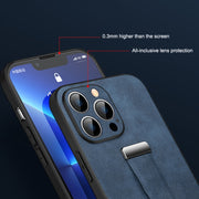 For iPhone 14 Plus SULADA Cool Series PC + Leather Texture Skin Feel Phone Case(Red)