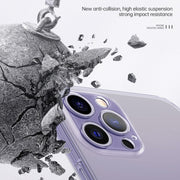 For iPhone 14 Plus SULADA Frosted Series Shockproof TPU Protective Case(Transparent)