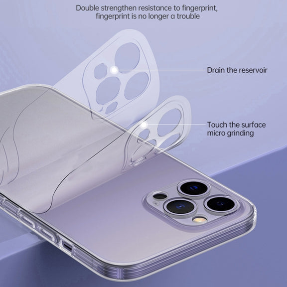 For iPhone 14 Plus SULADA Frosted Series Shockproof TPU Protective Case(Transparent)