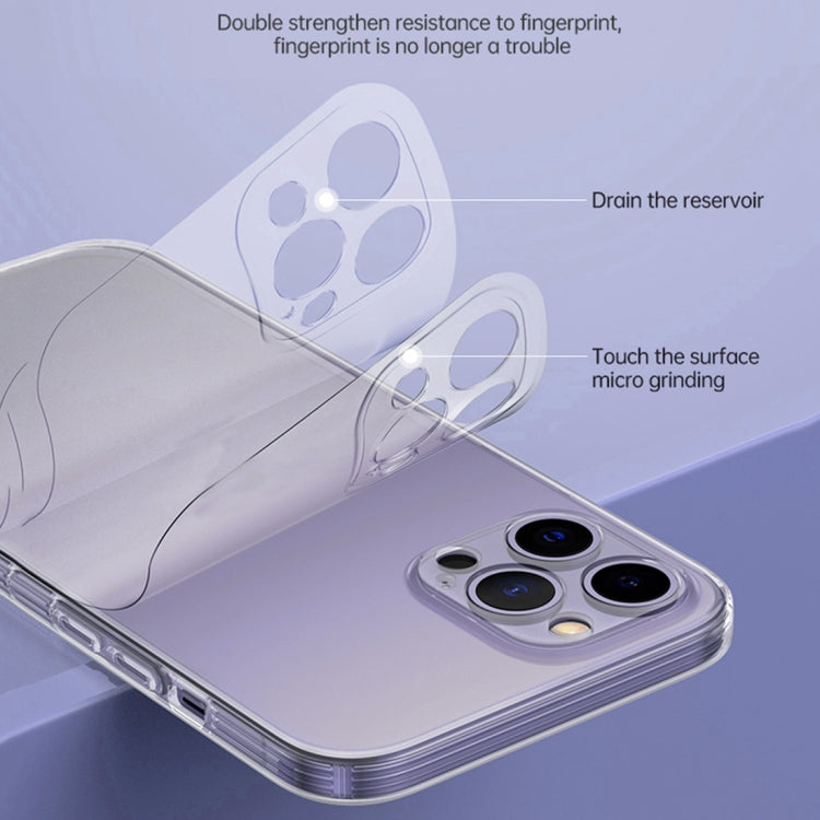 For iPhone 14 Pro SULADA Frosted Series Shockproof TPU Protective Case(Transparent)