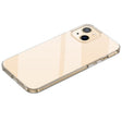 For iPhone 14 Plus SULADA Frosted Series Shockproof Transparent TPU Phone Case(Gold) - free shipping - PMC TechLife - Order now!
