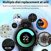 Rogbid Brave 2 1.45 inch TFT Screen Android 9.0 LTE 4G Smart Watch, Support Face Recognition(Grey)