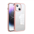 For iPhone 14 SULADA Metal Frame + Nano Glass + TPU Phone Case(Pink) - free shipping - PMC TechLife - Order now!