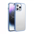For iPhone 14 Pro SULADA Metal Frame + Nano Glass + TPU Phone Case(Sierra Blue) - free shipping - PMC TechLife - Order now!