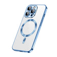 For iPhone 14 Pro Max SULADA Plating TPU Shockproof Phone Soft Case(Blue) - iPhone 14 Pro Max Cases by SULADA | Online Shopping South Africa | PMC TechLife