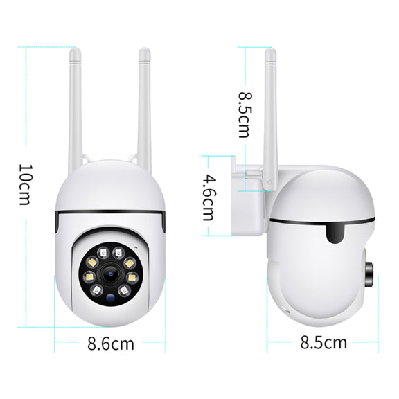A7 1080P HD Wireless WiFi Smart Surveillance Camera Support Night Vision / Two Way Audio without Memory
