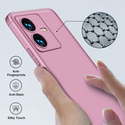 For vivo Y22 / Y22s GKK Three Stage Splicing Full Coverage PC Phone Case(Rose Gold)