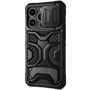 For iPhone 14 Pro NILLKIN Sliding Camera Cover Design TPU + PC Phone Case(Black)