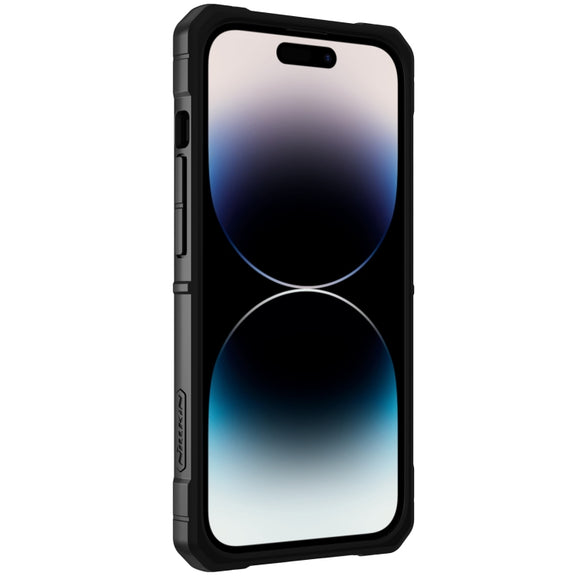 For iPhone 14 Pro NILLKIN Sliding Camera Cover Design TPU + PC Magnetic Phone Case(Red)